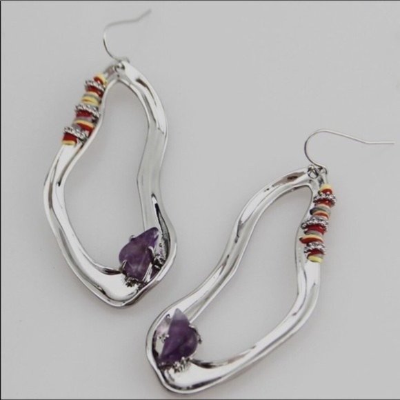 NWOT Alexis Bittar Silver Beads Drop Earrings - Picture 1 of 4